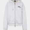 Iconique hoodie met ritssluiting en boyfriend-pasvorm