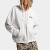 Iconique hoodie met ritssluiting en boyfriend-pasvorm