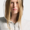 Iconique hoodie met ritssluiting en boyfriend-pasvorm