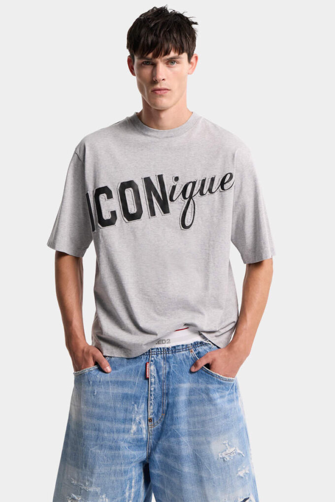 Iconique T-shirt met losse pasvorm