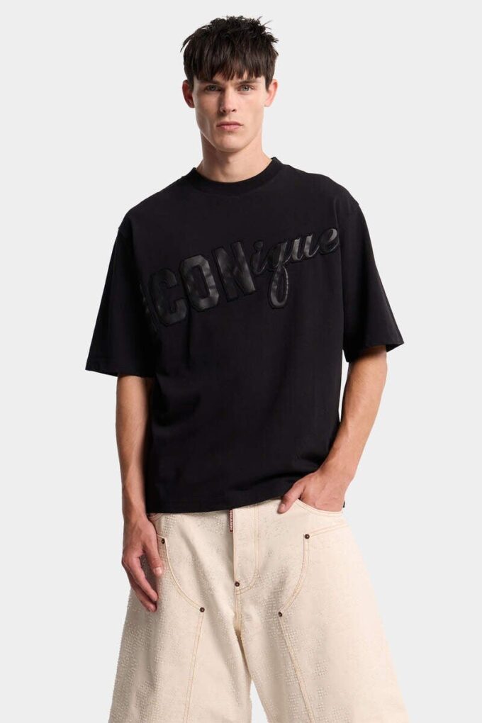 Iconique T-shirt met losse pasvorm