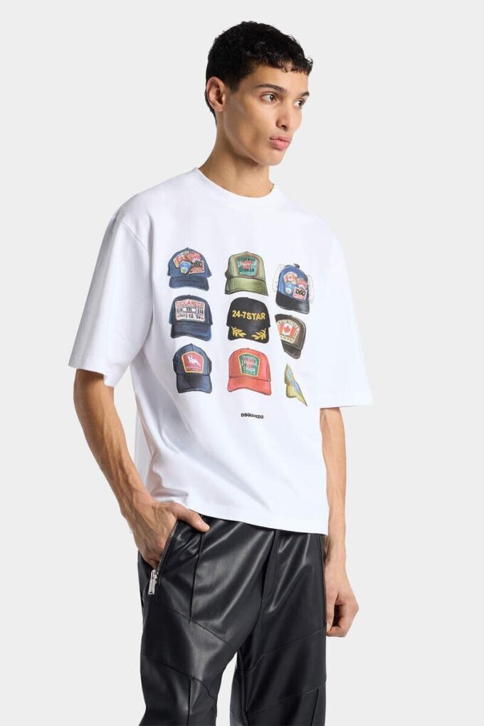 Iconique T-shirt met losse pasvorm