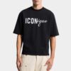 Iconique T-shirt met losse pasvorm
