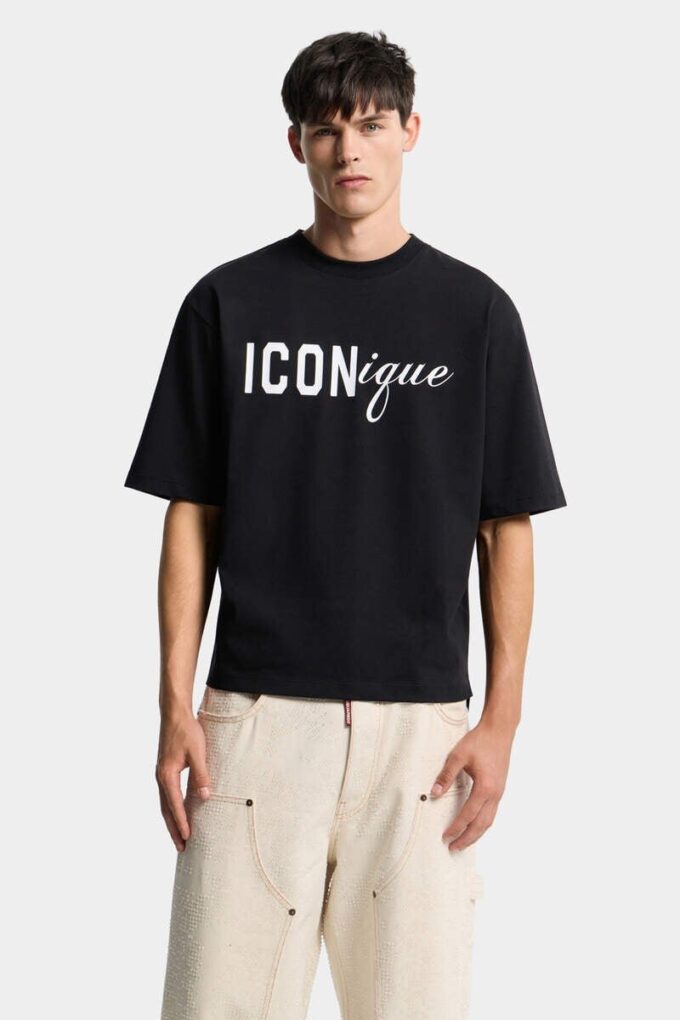 Iconique T-shirt met losse pasvorm