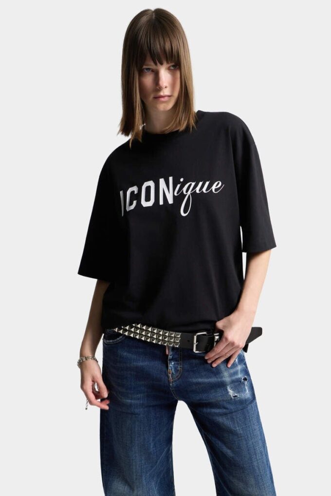 Iconique T-shirt met losse pasvorm