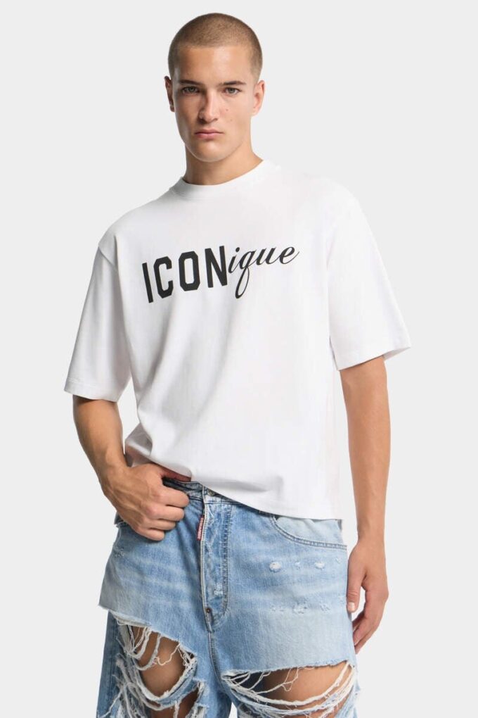 Iconique T-shirt met losse pasvorm