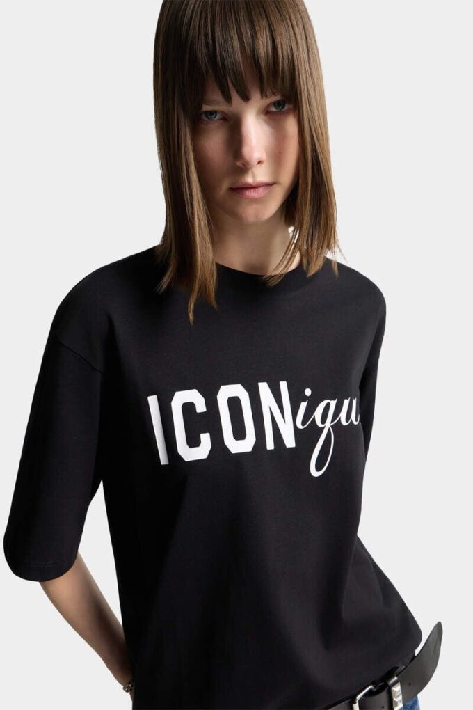 Iconique T-shirt met losse pasvorm