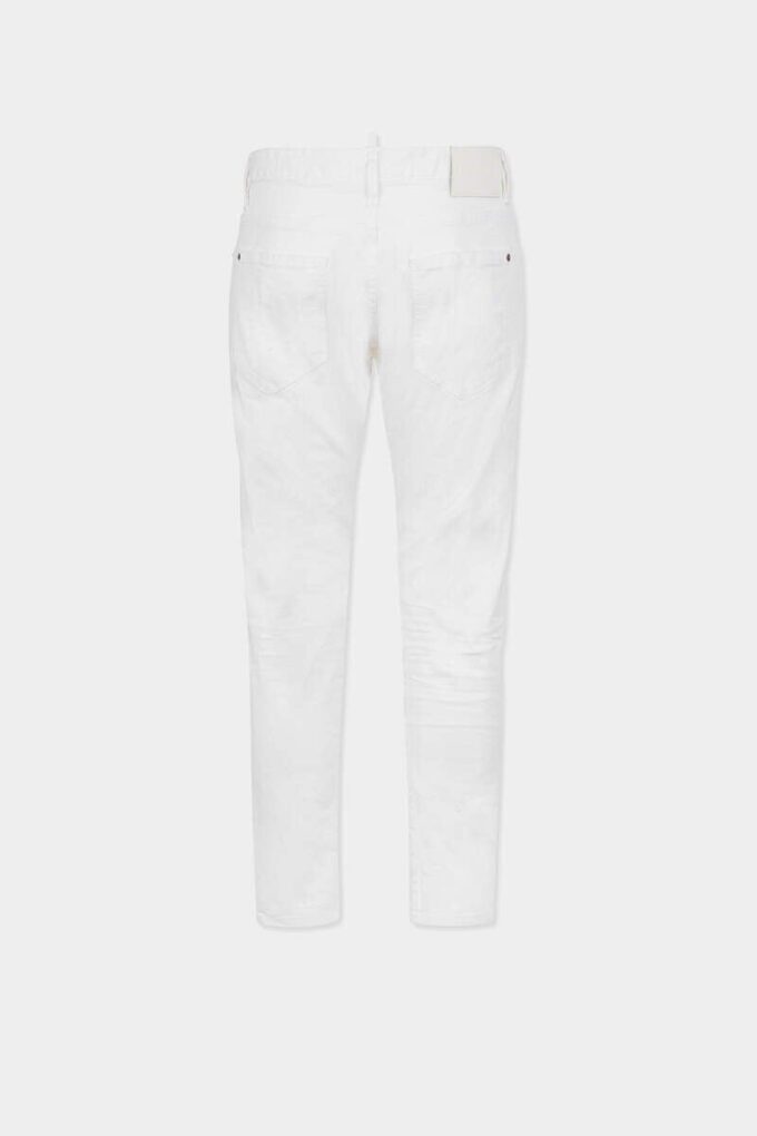 In de massa geverfde slim twist-Jeans In de massa geverfde slim twist-Jeans