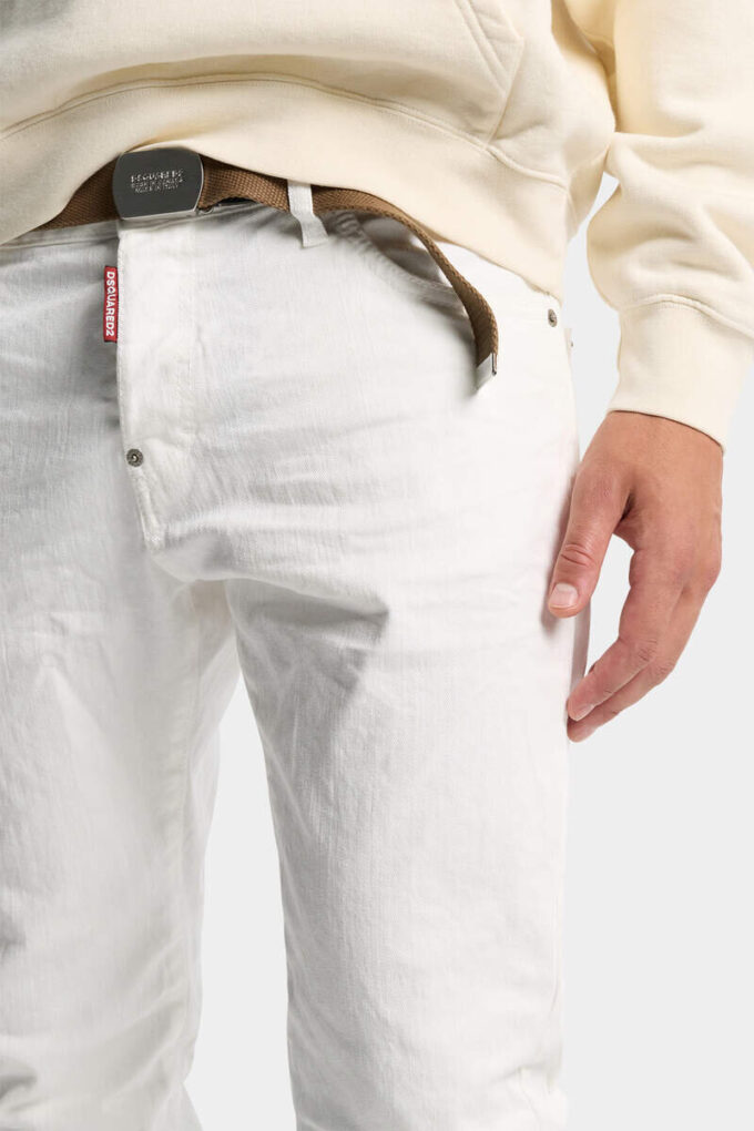 In de massa geverfde slim twist-Jeans In de massa geverfde slim twist-Jeans