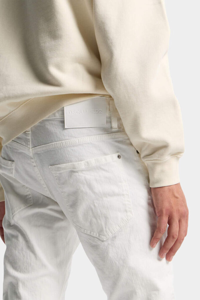 In de massa geverfde slim twist-Jeans In de massa geverfde slim twist-Jeans