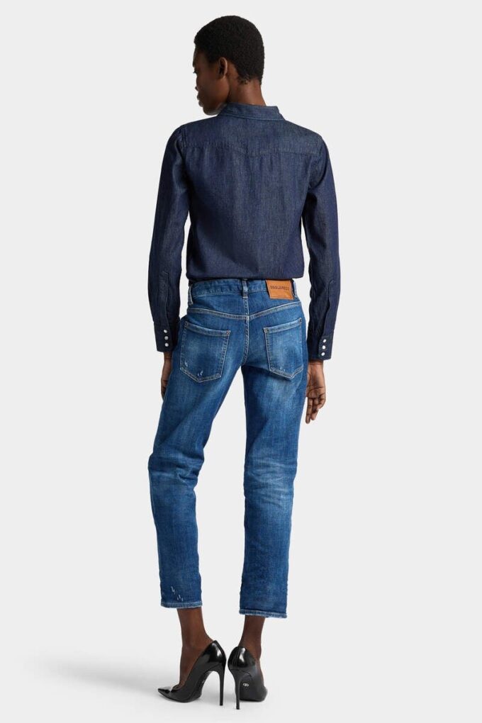 Jenna-Jeans met medium wassing