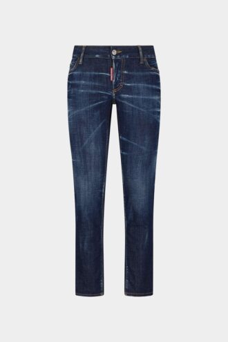 Jennifer-Jeans met donkere, strakke wassing