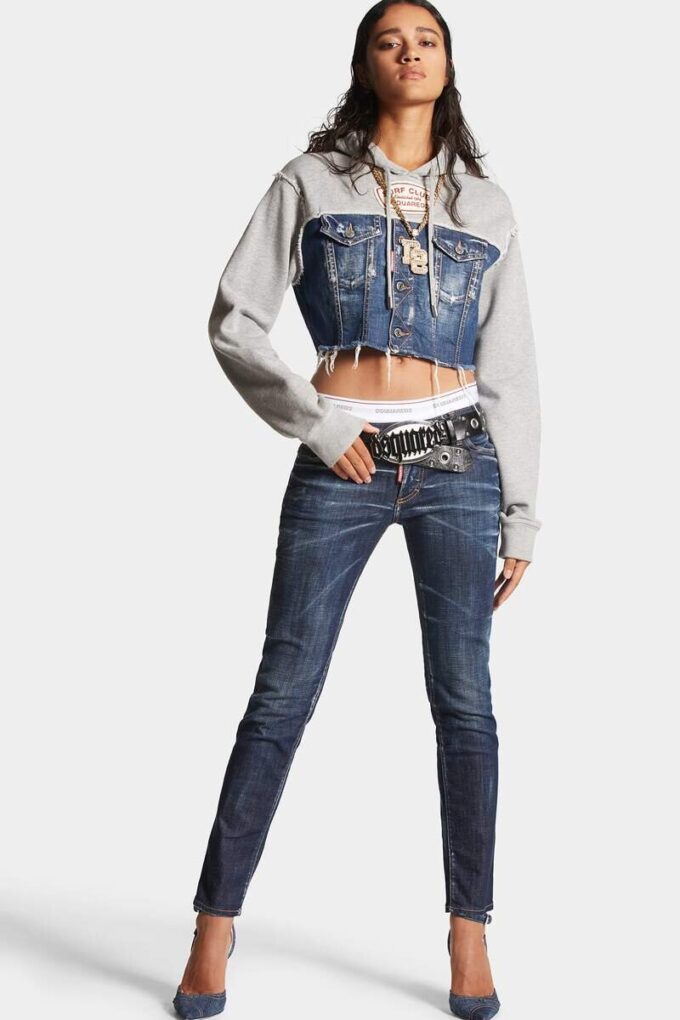 Jennifer-Jeans met donkere, strakke wassing Jennifer-Jeans met donkere, strakke wassing