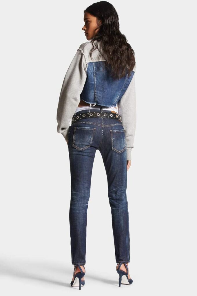 Jennifer-Jeans met donkere, strakke wassing Jennifer-Jeans met donkere, strakke wassing