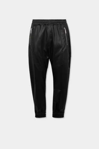 Joggingbroek van imitatieleer