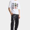 Joggingbroek van imitatieleer Joggingbroek van imitatieleer