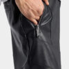 Joggingbroek van imitatieleer Joggingbroek van imitatieleer