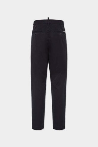 Katoenen broek met één plooi
