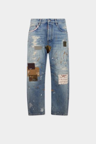 Kawaii-Jeans met medium was