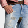 Kawaii-Jeans met medium was
