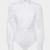 Kenmerkende popeline bodysuit Kenmerkende popeline bodysuit