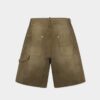 Kledingstukgeverfde carpenter-korte broek Kledingstukgeverfde carpenter-korte broek