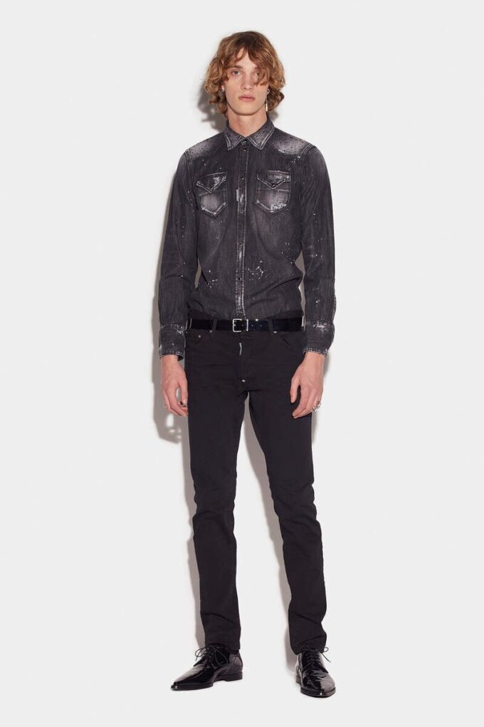 Kledingstukgeverfde Cool Guy-Jeans Kledingstukgeverfde Cool Guy-Jeans