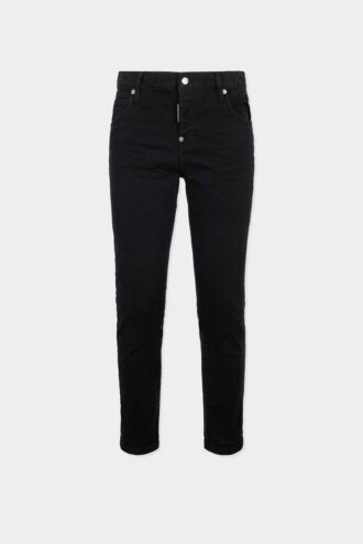 Kledingstukgeverfde Teddy-Jeans