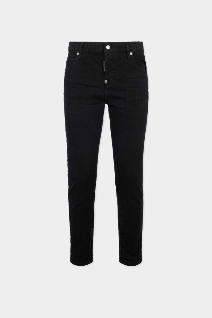 Kledingstukgeverfde Teddy-Jeans Kledingstukgeverfde Teddy-Jeans