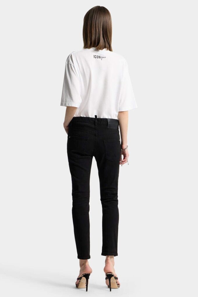 Kledingstukgeverfde Teddy-Jeans Kledingstukgeverfde Teddy-Jeans