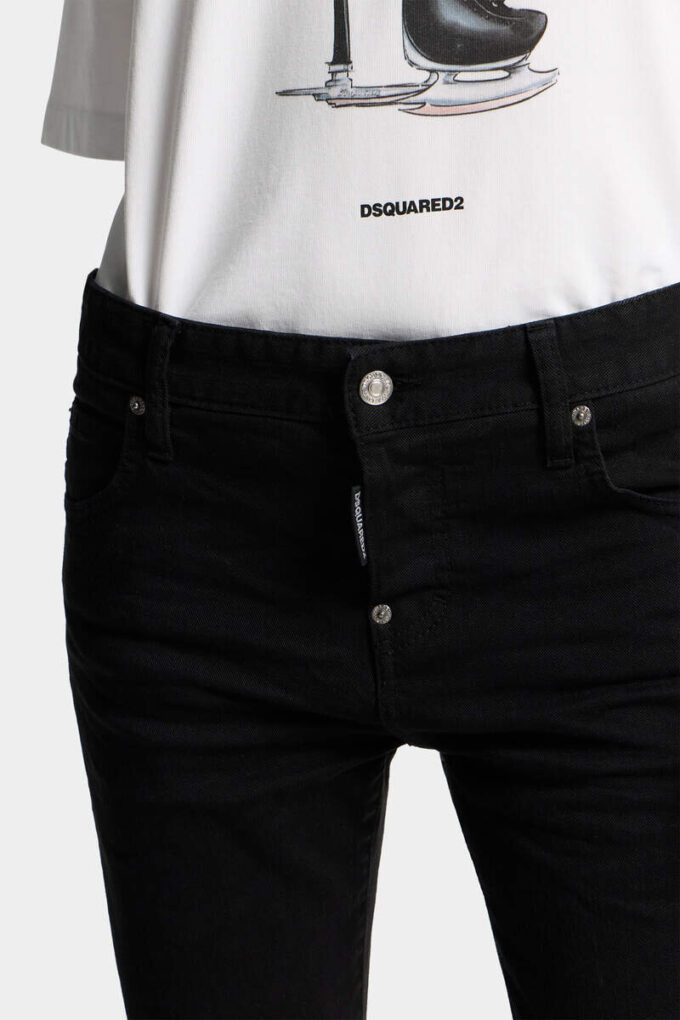 Kledingstukgeverfde Teddy-Jeans Kledingstukgeverfde Teddy-Jeans