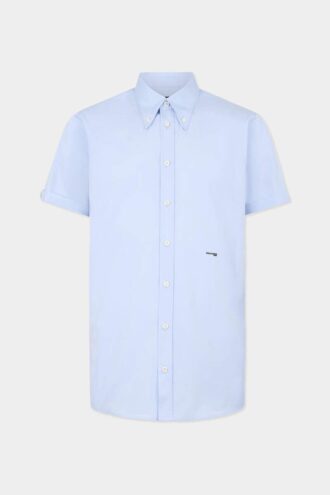 Kort, soepelvallend slim-fit overhemd Kort, soepelvallend slim-fit overhemd
