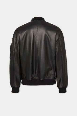 Leren bomberjack Leren bomberjack