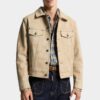 Leren Jeans-jasje Leren Jeans-jasje