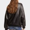 Leren oversized Cyprus-bomber Leren oversized Cyprus-bomber