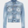 Licht Diagonale Wash 70’s Jeans jasje Licht Diagonale Wash 70’s Jeans jasje