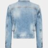 Licht Diagonale Wash 70’s Jeans jasje Licht Diagonale Wash 70’s Jeans jasje