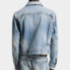 Licht Diagonale Wash 70’s Jeans jasje Licht Diagonale Wash 70’s Jeans jasje