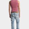 Licht Diagonale Wash Teddy-Jeans Licht Diagonale Wash Teddy-Jeans