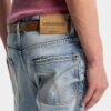 Licht Diagonale Wash Teddy-Jeans Licht Diagonale Wash Teddy-Jeans