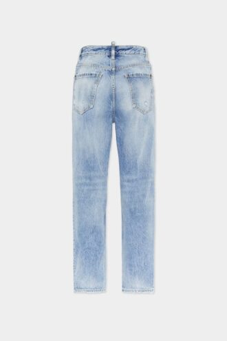 Licht gewaschene Boston-Jeans