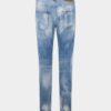 Licht gewaschene Teddy-Jeans Licht gewaschene Teddy-Jeans
