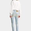 Licht gewaschene Teddy-Jeans Licht gewaschene Teddy-Jeans