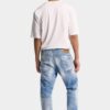Licht gewaschene Teddy-Jeans Licht gewaschene Teddy-Jeans
