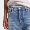 Licht gewaschene Teddy-Jeans Licht gewaschene Teddy-Jeans