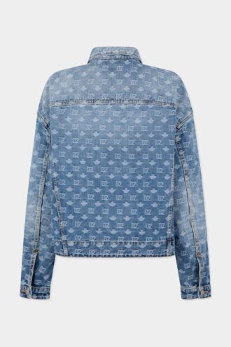 Licht gewassen unisex Jeans-jasje