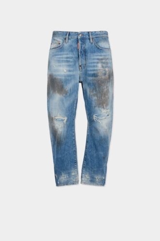 Licht verwassen bro-Jeans