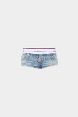 Lichte, ongetailleerde Jeans hotpants