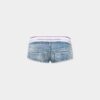 Lichte, ongetailleerde Jeans hotpants Lichte, ongetailleerde Jeans hotpants