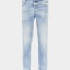 Lichtgewaschene Cool Girl-Jeans Lichtgewaschene Cool Girl-Jeans